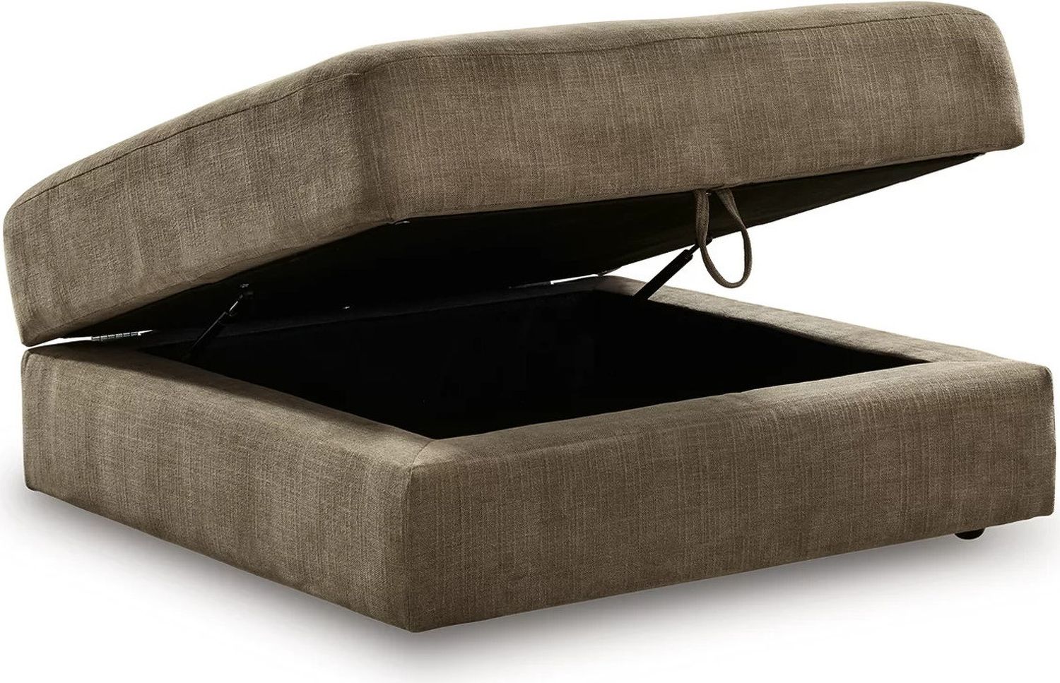 Camellia-Court Ottoman With Storage In Coffee 6820711
