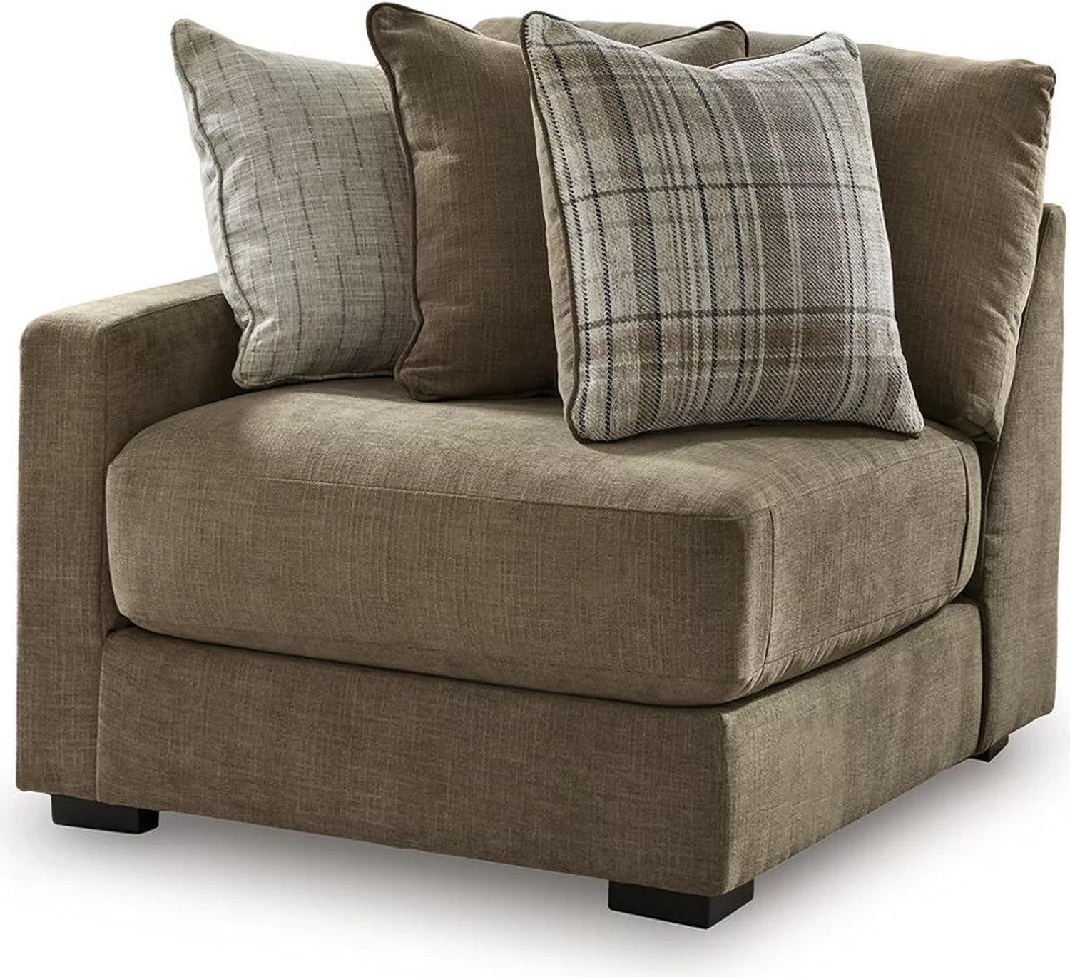 Camellia-Court 6-Piece Sectional with RAF Chaise In Coffee 68207S15