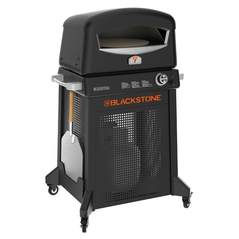 Pizza Oven with Mobile Cart view 2