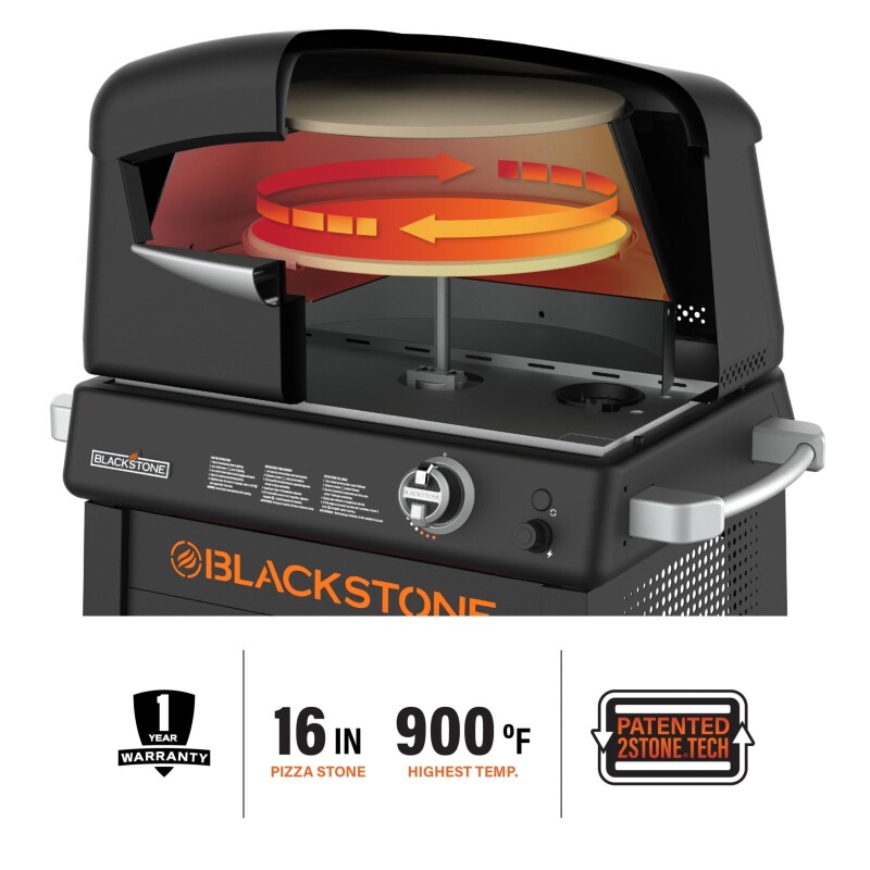 Pizza Oven with Mobile Cart view 4
