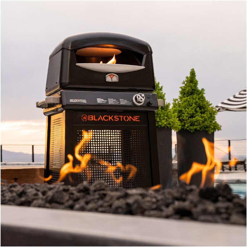 Pizza Oven with Mobile Cart view 6