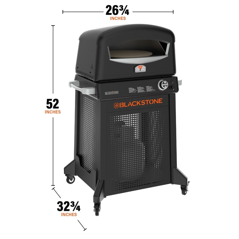 Pizza Oven with Mobile Cart view 12