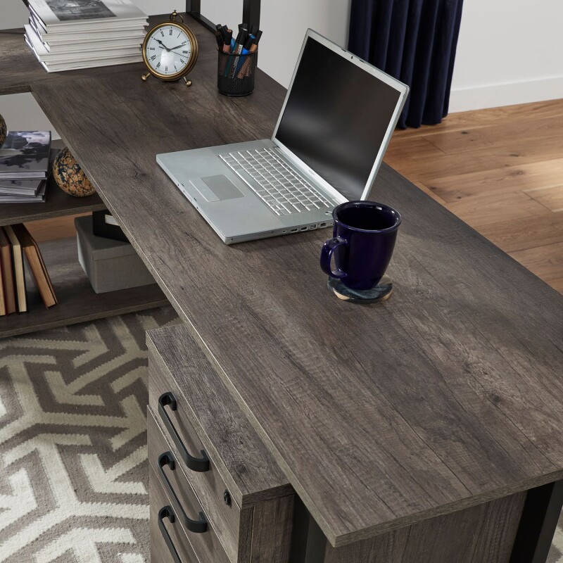 Tanners Creek Desk and Bookcase Set 686HODSK