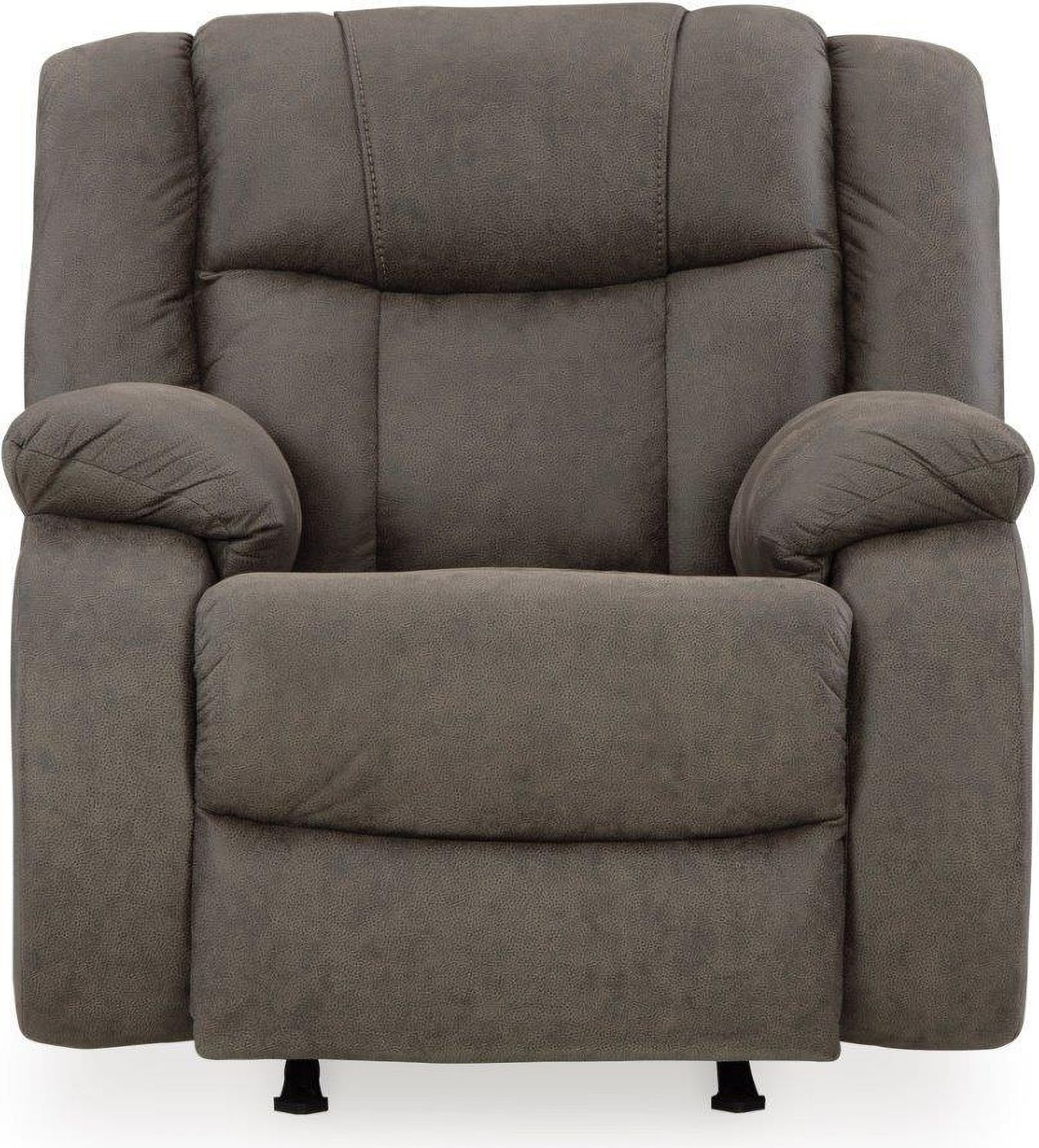 First Base Rocker Recliner In Gunmetal 6880425