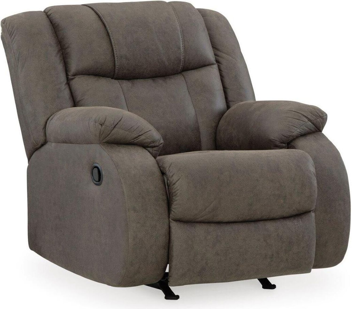 First Base Rocker Recliner In Gunmetal 6880425