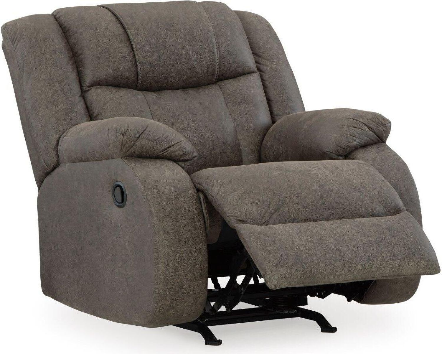 First Base Rocker Recliner In Gunmetal 6880425