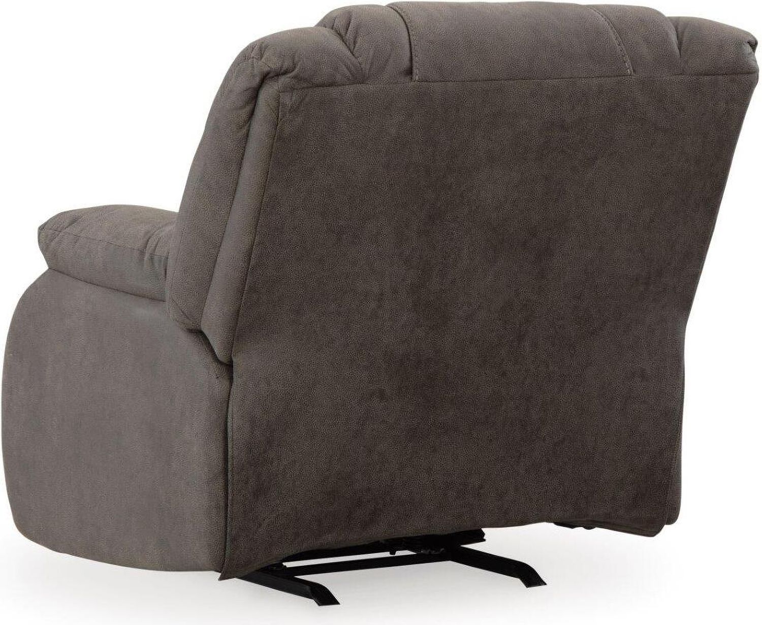 First Base Rocker Recliner In Gunmetal 6880425