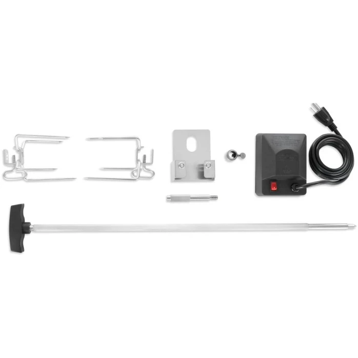 Commercial Grade Rotisserie Kit for PRO Charcoal Kettle 22 and 18-inch Grills 69241