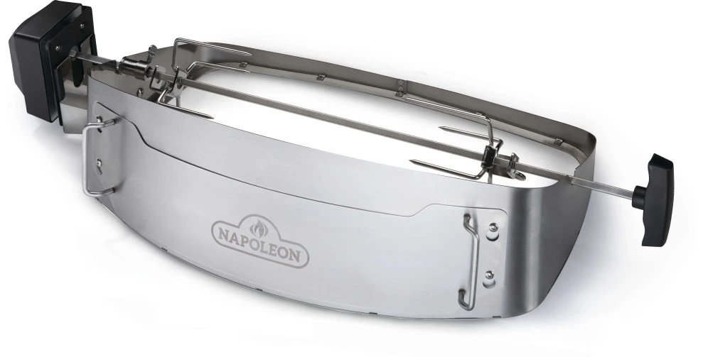 Heavy Duty Rotisserie and Shroud for PRO/TravelQ™ 285 Portable Grill Models 69281