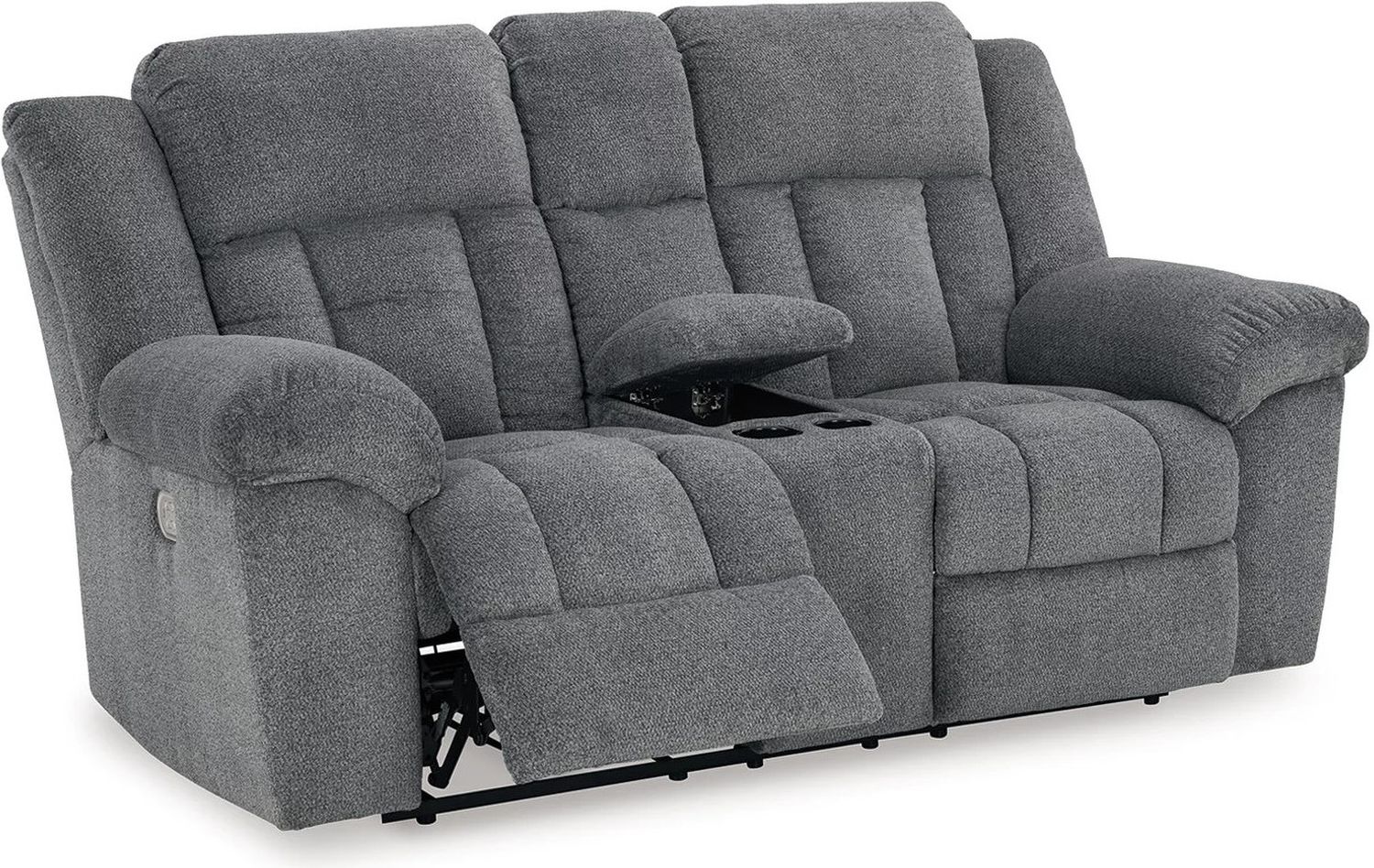 Tip-Off Power Reclining Loveseat In Slate 6930418