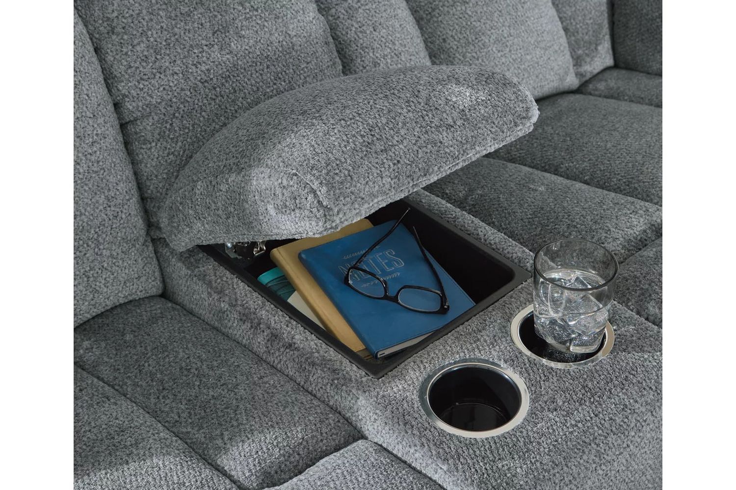 Tip-Off Power Reclining Loveseat In Slate 6930418