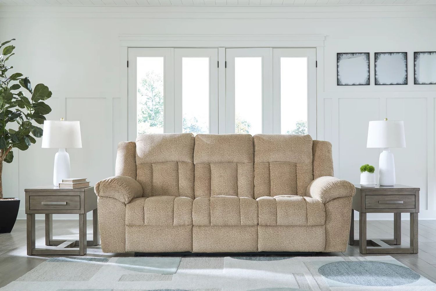 Tip-Off Power Reclining Sofa In Wheat 6930515