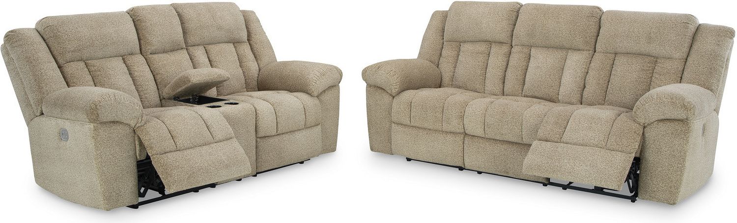Tip-Off Power Reclining Sofa In Wheat 6930515