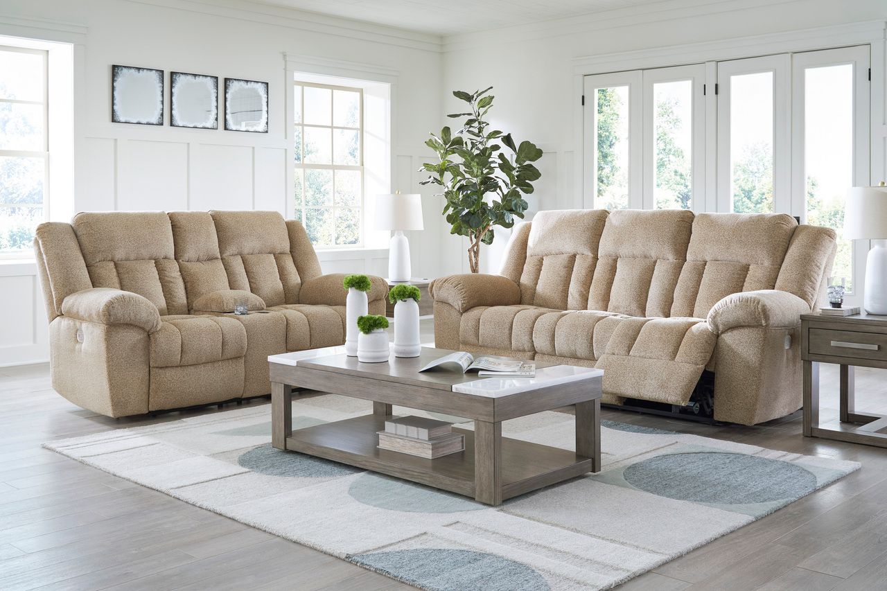 Tip-Off Power Reclining Sofa In Wheat 6930515