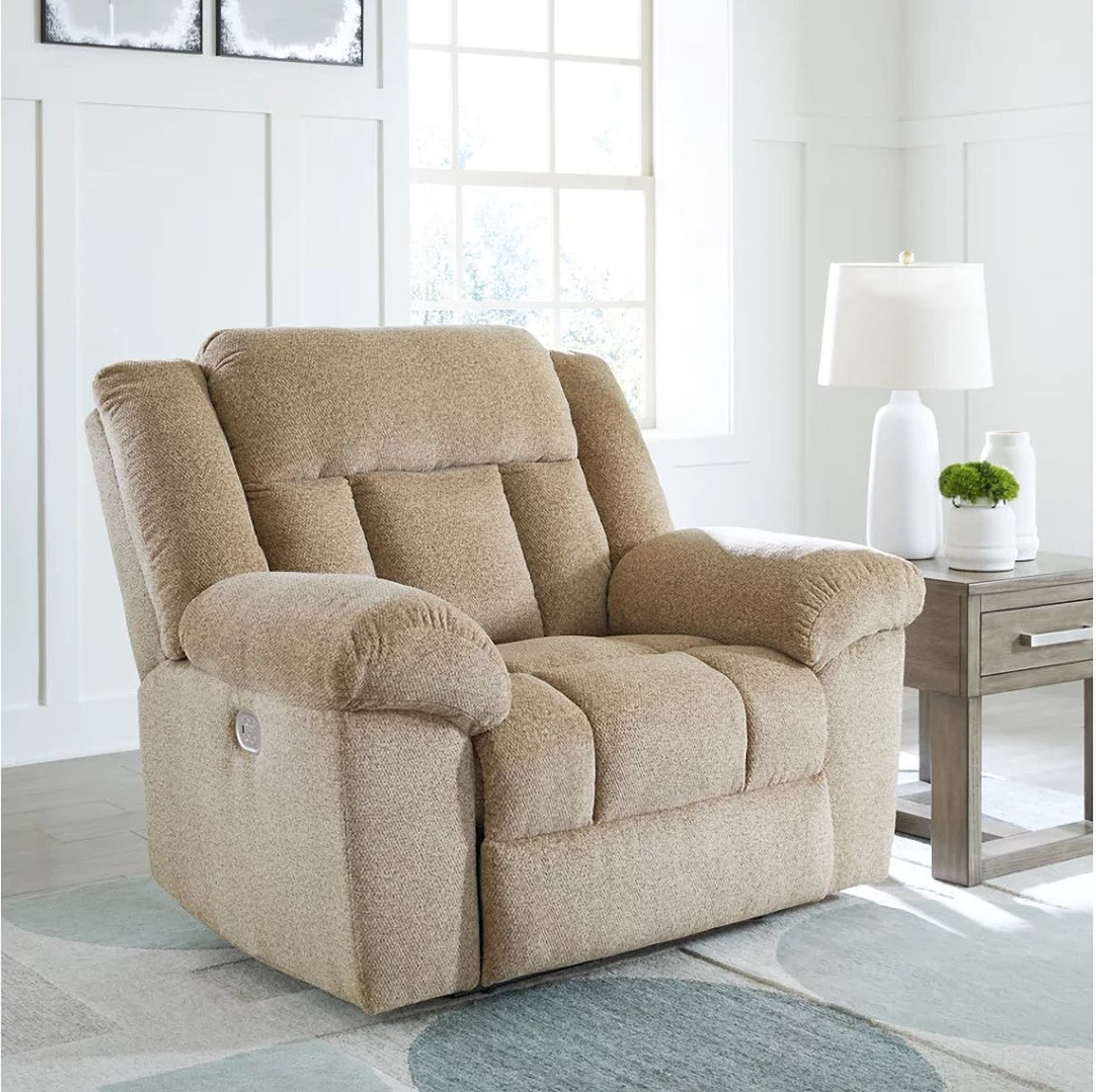 Tip-Off Power Recliner In Wheat 6930582