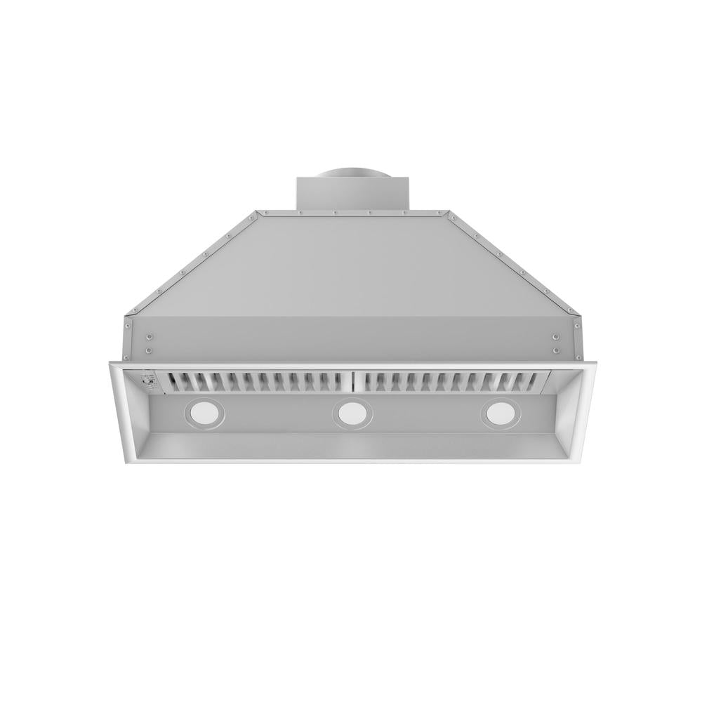 34 In. Ducted Wall Mount Range Hood Insert In Stainless Steel 69534