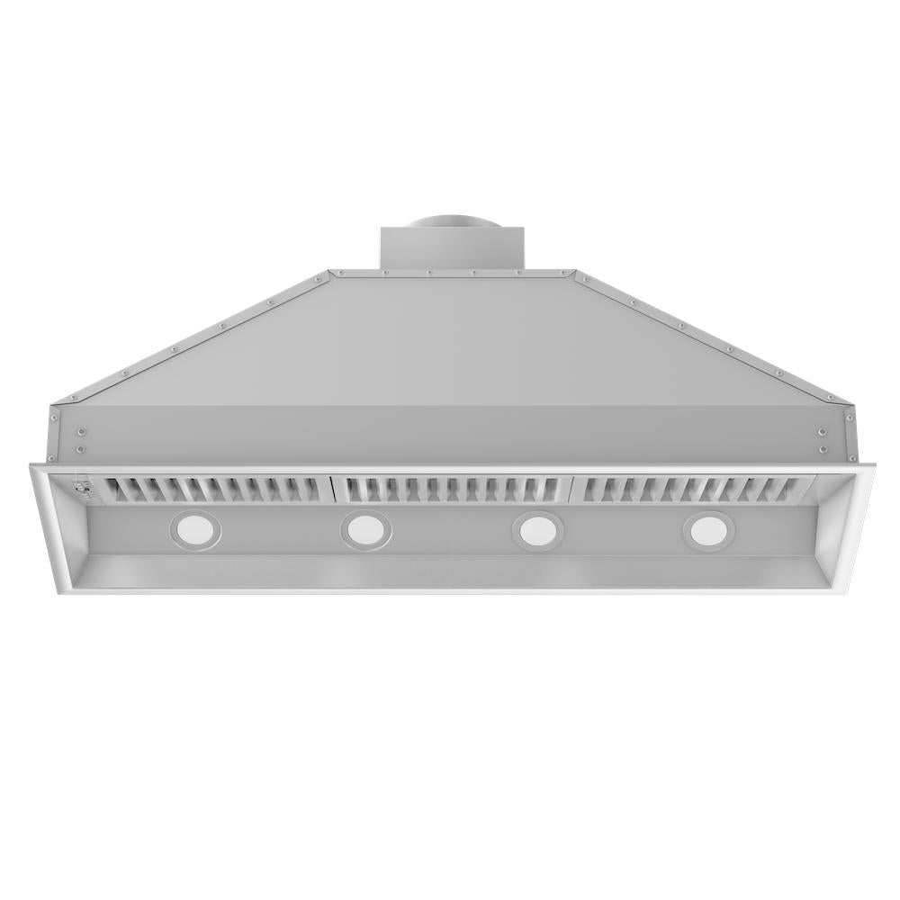 46 In. Ducted Wall Mount Range Hood Insert In Stainless Steel 69546