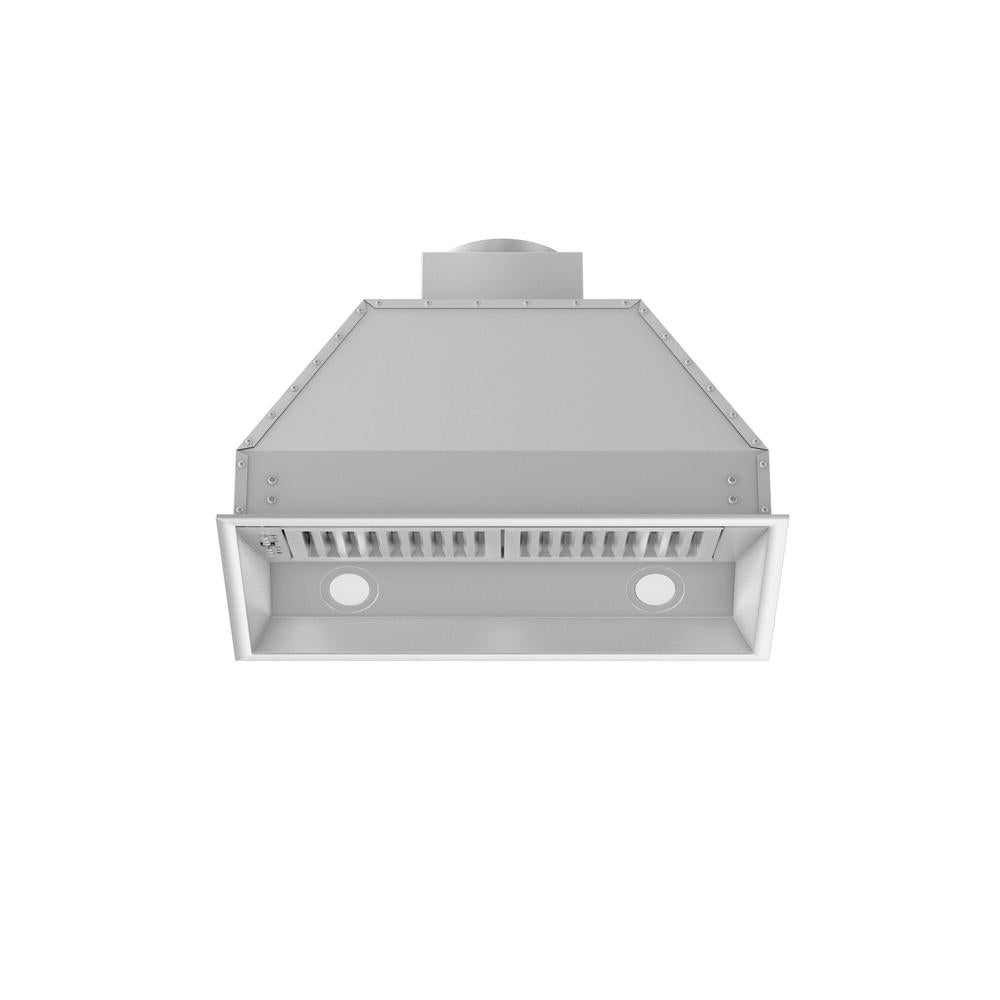 46 In. Remote Blower Ducted Range Hood Insert In Stainless Steel 695RD46
