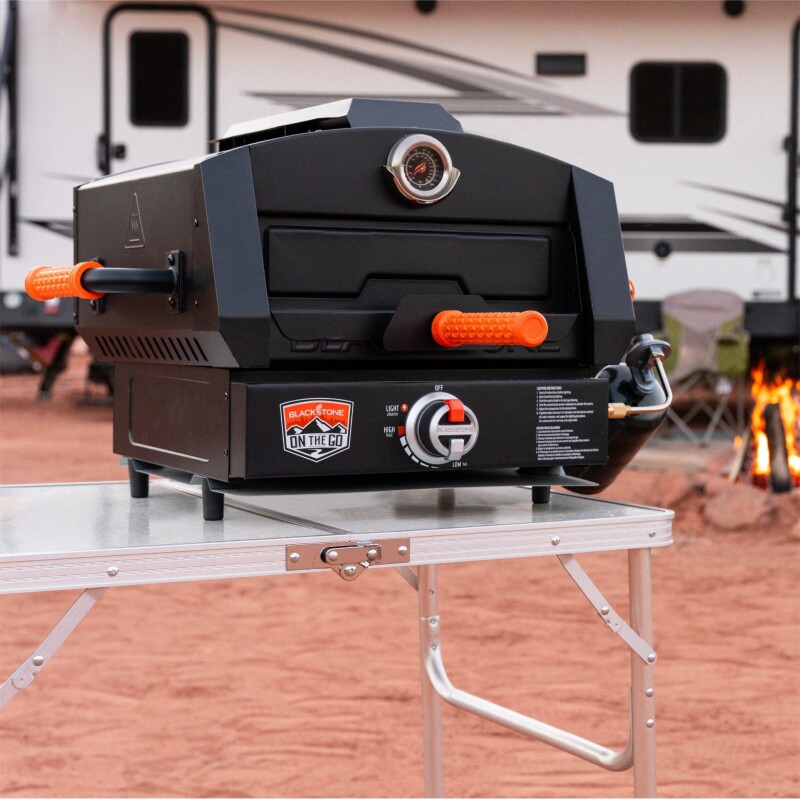 17" Pizza Oven with Burner Base 6969