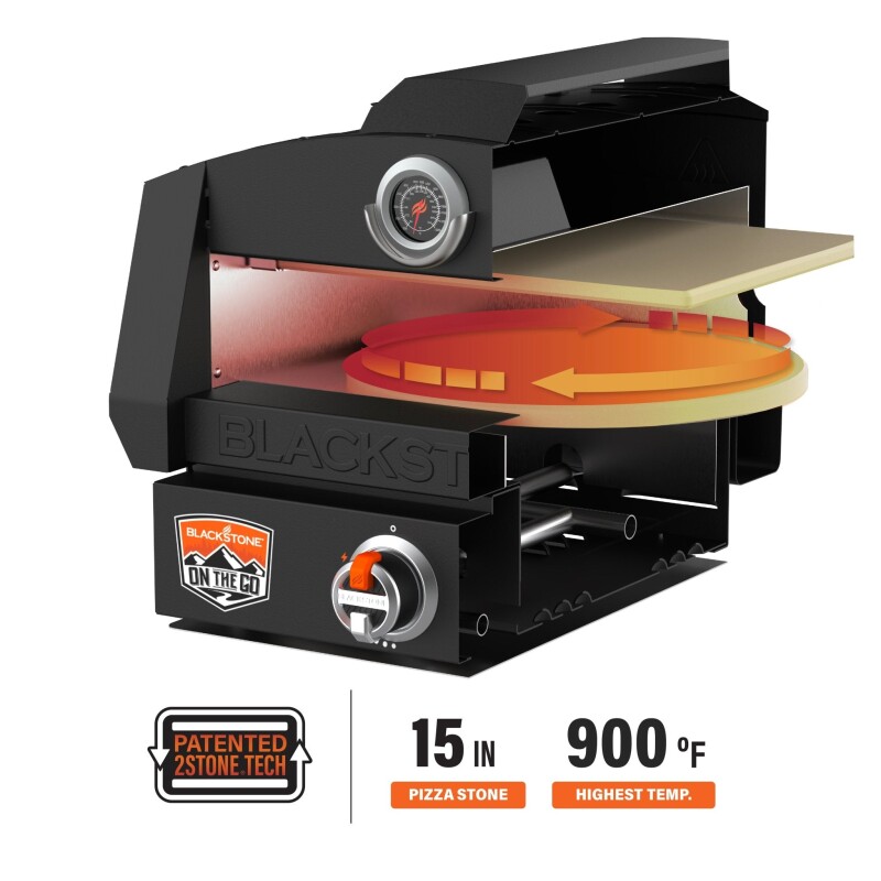 17" Pizza Oven with Burner Base 6969