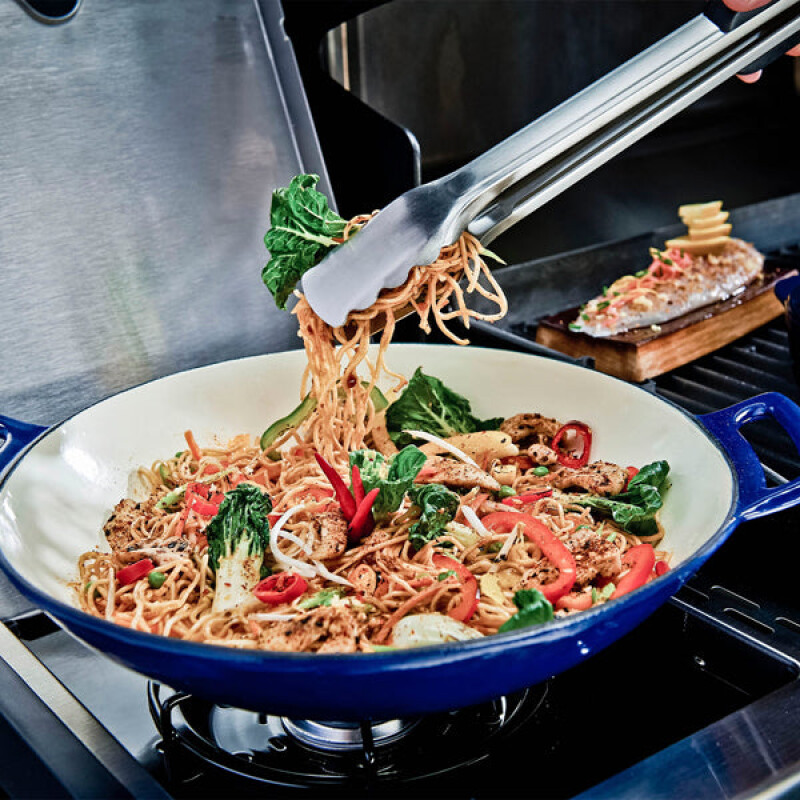 Cast Grilling Wok view 2