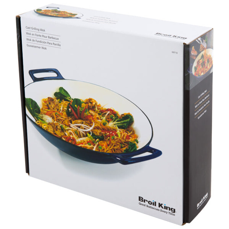 Cast Grilling Wok view 4