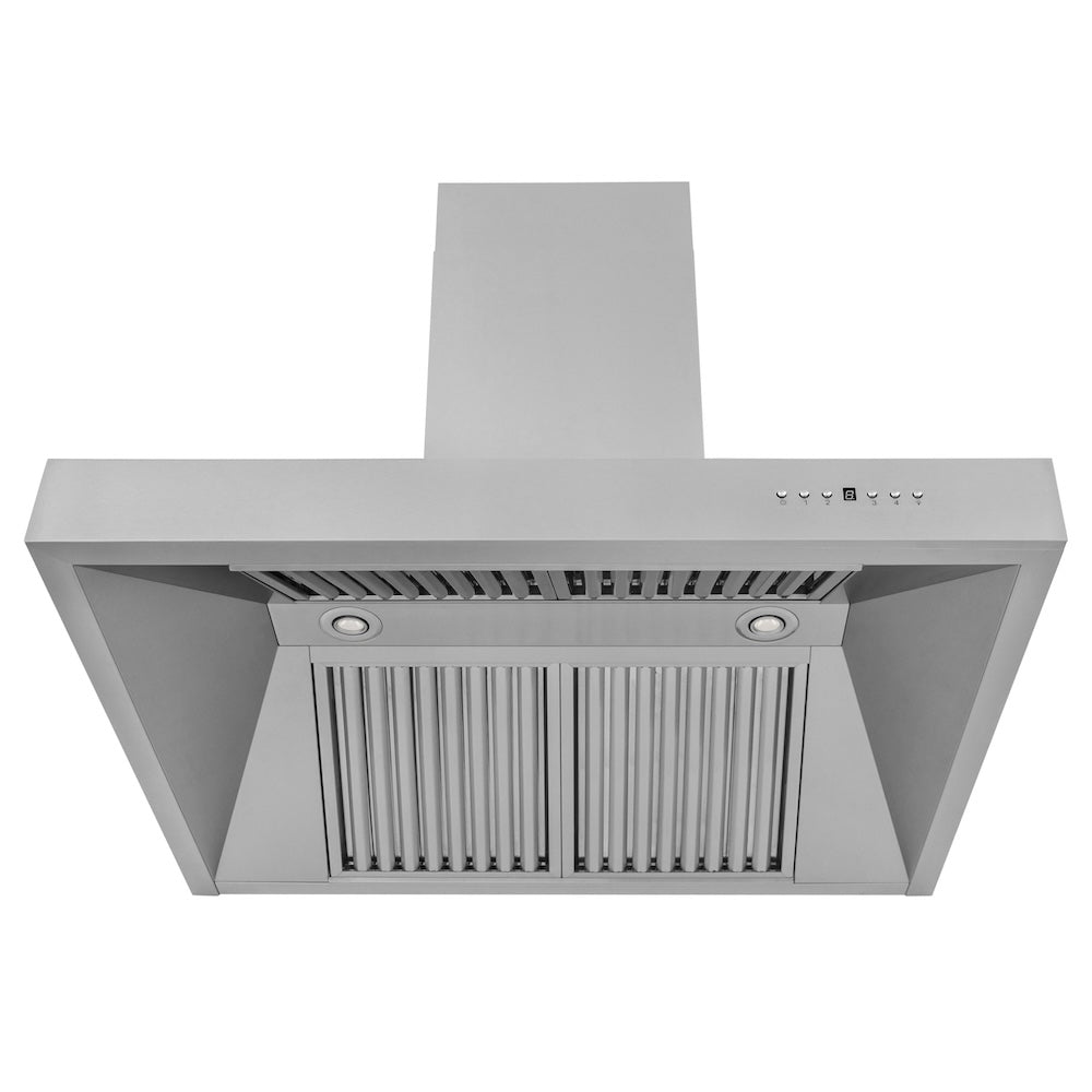 36 In. Professional Ducted Wall Mount Range Hood In Stainless Steel 69736