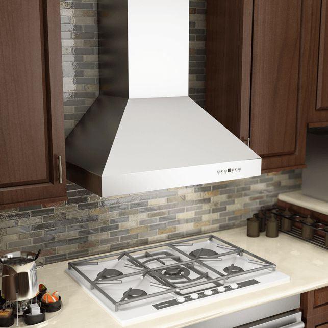 42 In. Professional Ducted Wall Mount Range Hood In Stainless Steel 69742