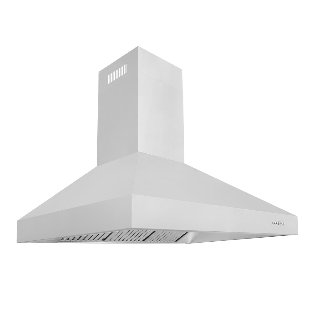 54 In. Professional Ducted Wall Mount Range Hood In Stainless Steel 69754