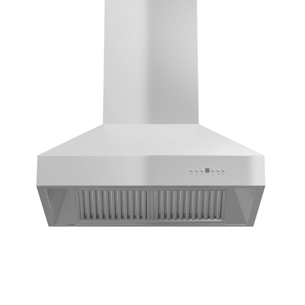 36 in. Ducted Island Mount Range Hood 697I30436