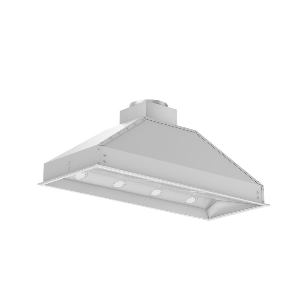 46 In. Ducted Wall Mount Range Hood Insert In Outdoor Approved Stainless Steel 69830446