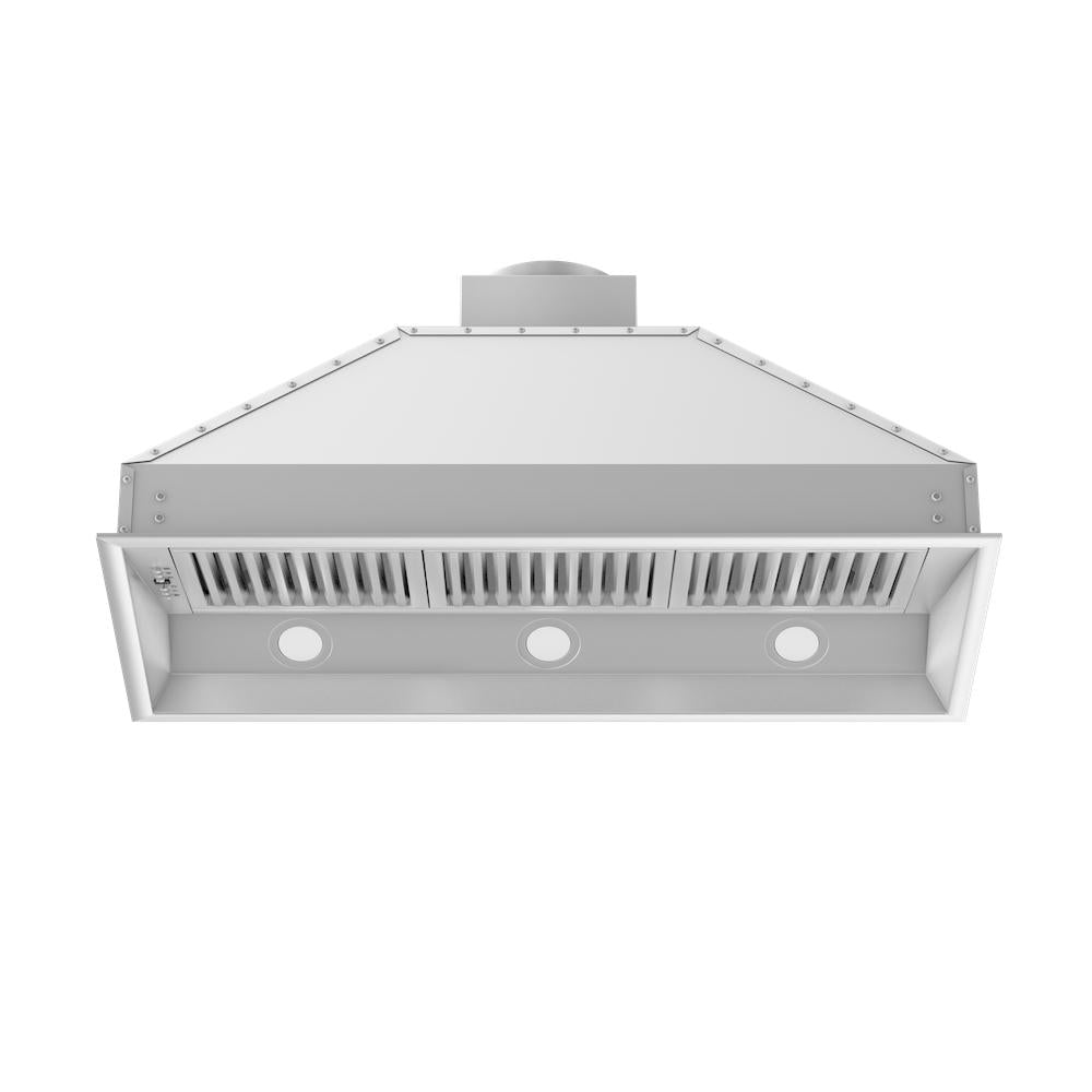 40 In. Ducted Wall Mount Range Hood Insert In Stainless Steel 69840