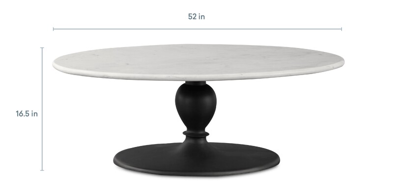 Coventry Oval Cocktail Table 6E25K630P
