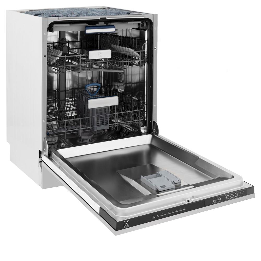 Kitchen Package with Refrigeration, 48" Stainless Steel Dual Fuel Range, 48" Range Hood, Microwave Drawer, 24" Tall Tub Dishwasher and Beverage Fridge 6KPRRARH48MWDWVRBV