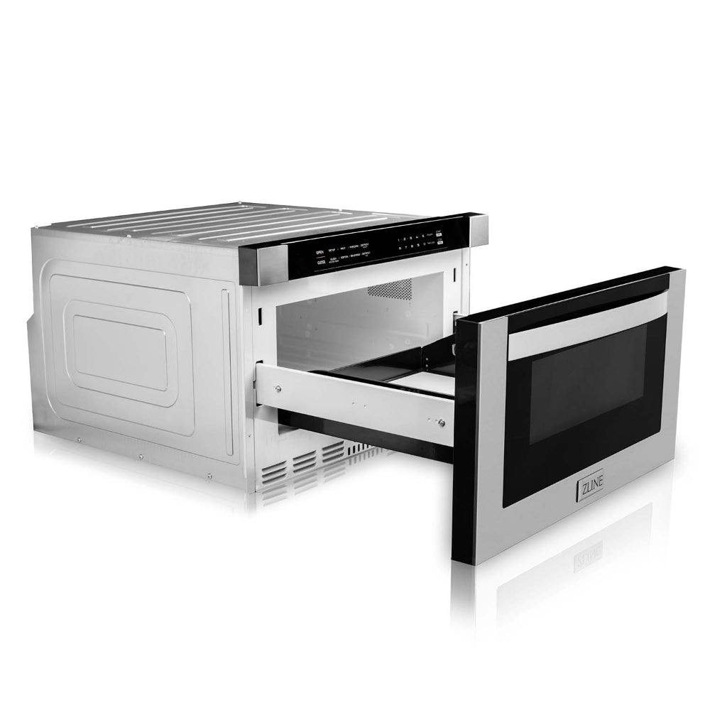 Kitchen Package with Refrigerator, 36 in. Stainless Steel Gas Range, 36 in. Range Hood, Microwave Drawer, 24 in. Tall Tub Dishwasher and Beverage Fridge 6KPRSGRRH36MWDWVRBV