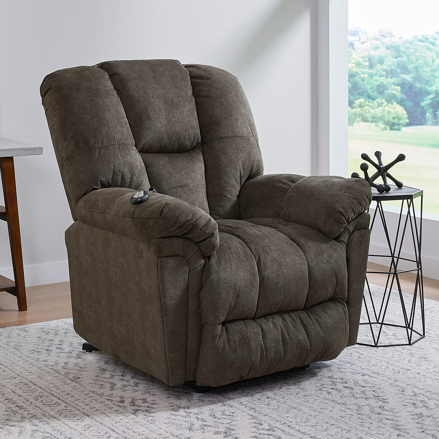 Lucas - 2-motor Power Lift Recliner Featuring Best Max Construction - 6M52 6M52