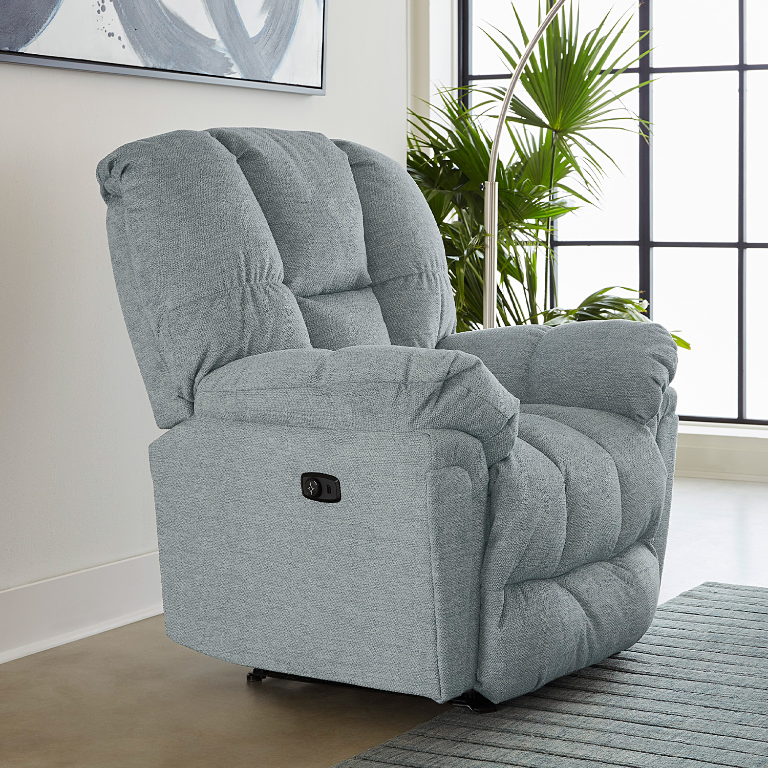 Lucas - Pillow Comforted Recliner Featuring Best-max Construction - 6MP54 6MP54