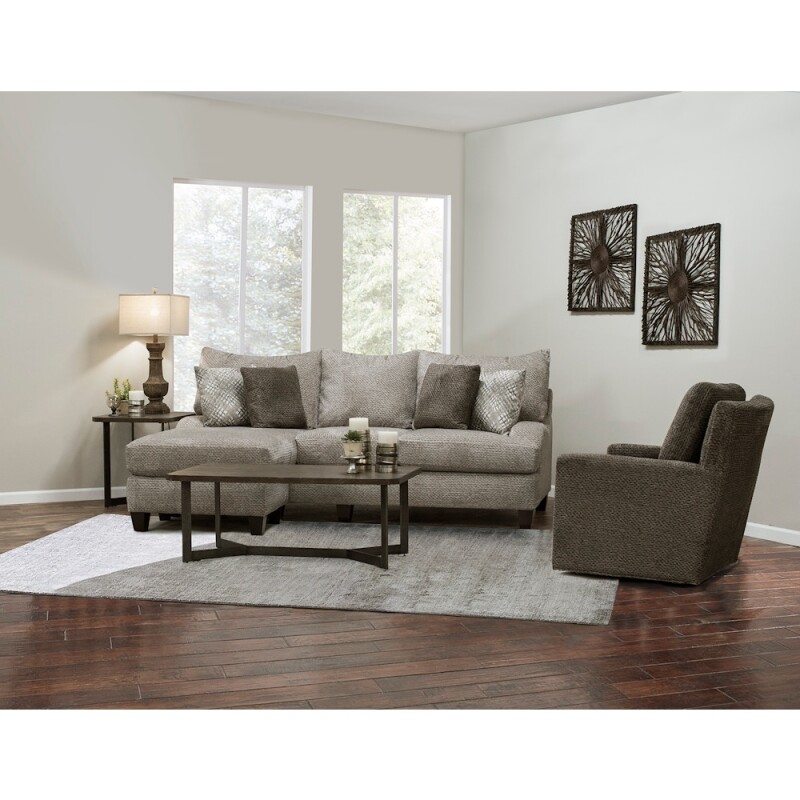 6n00-56 Catalina Sofa With Floating Ottoman Chaise 6N0056