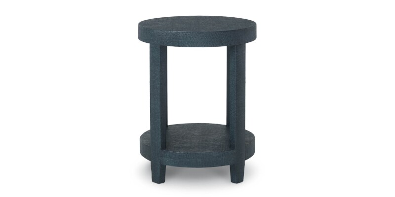 Ventura Raffia Round Lamp Table 6R680641