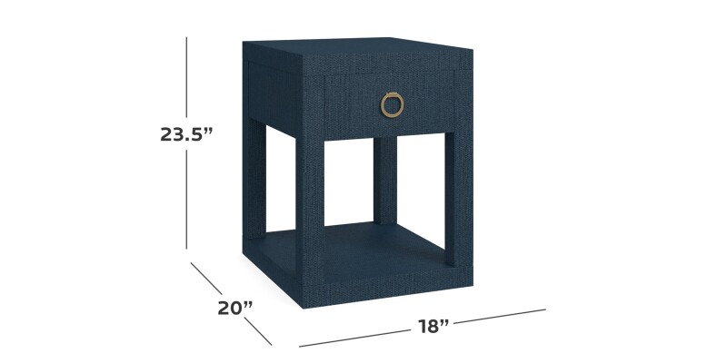 Ventura Raffia Chairside Table 6R680661Z