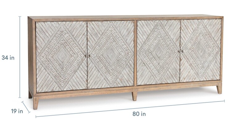 Telluride 4 Door Credenza 6V970860