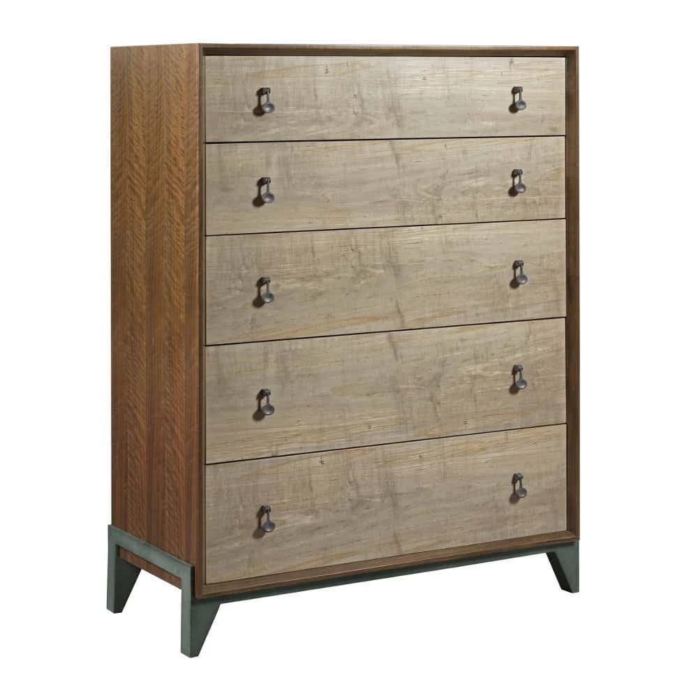 Modern Synergy Motif Maple Drawer Chest 700215