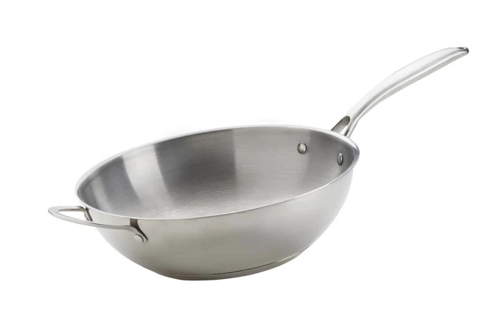 Stainless Steel Wok 70028