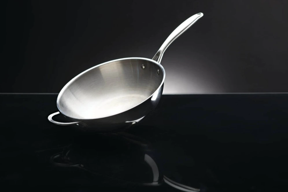 Stainless Steel Wok 70028