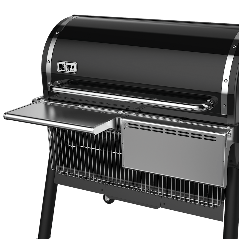 Stainless Steel Folding Front Shelf - SMOKEFIRE EX6/EPX6 view 2