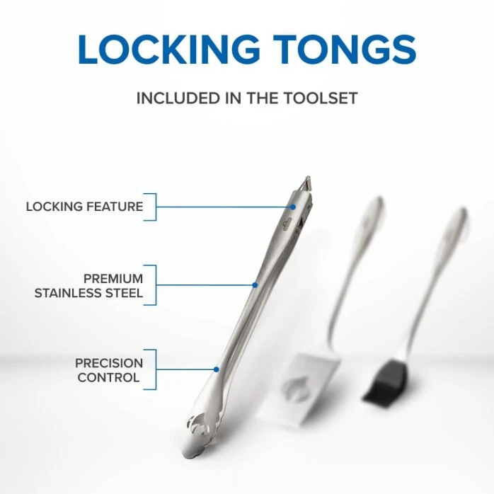 Stainless Steel 3 Piece Toolset 70034