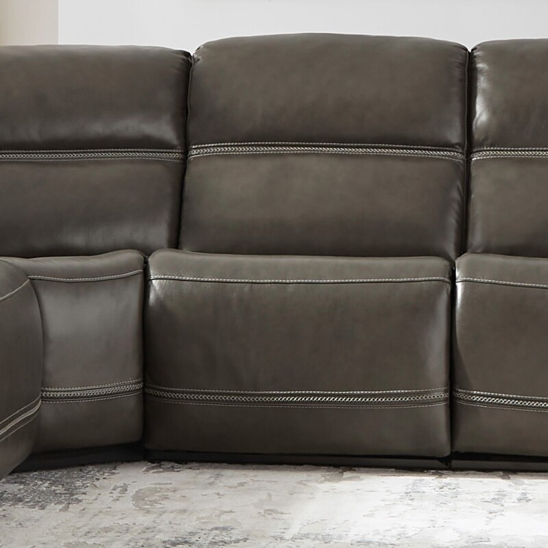 Bentley Armless Recliner P2 & ZG - Graphite 7003GY42AP