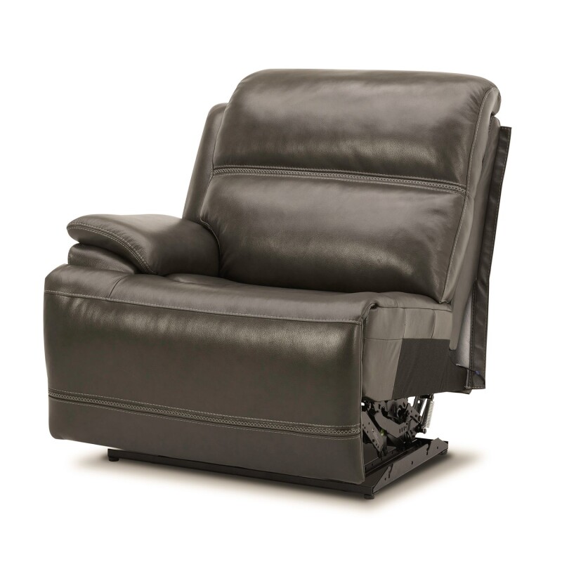 Bentley L Arm Recliner P2 & ZG - Graphite 7003GY42LP
