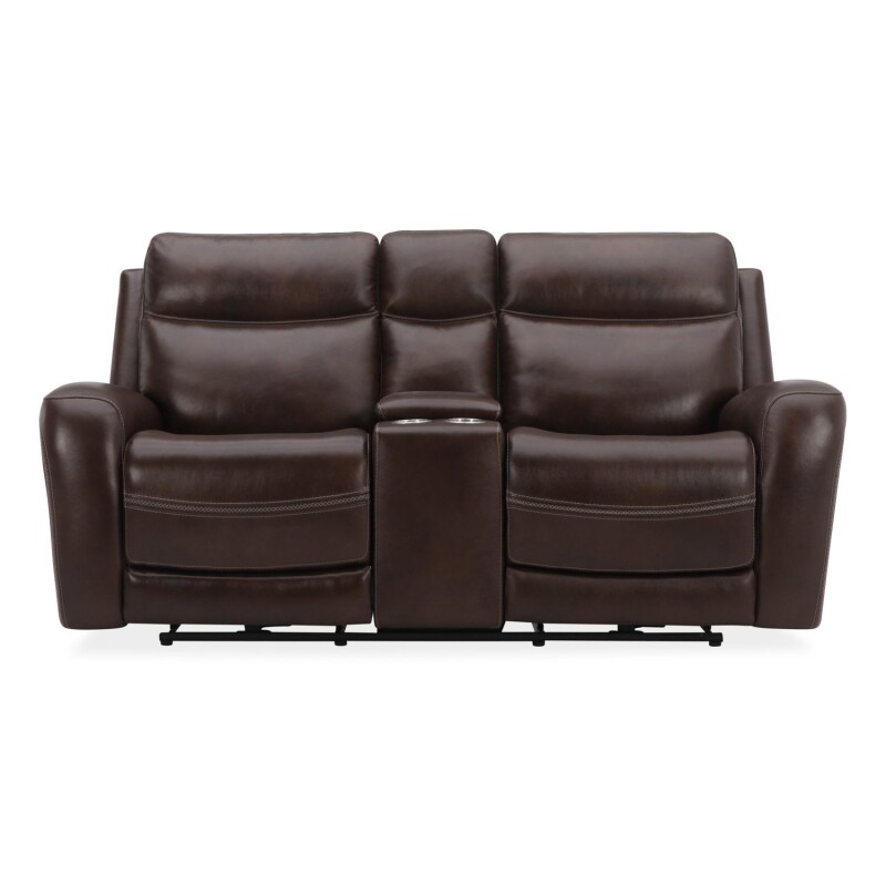 Blair Loveseat w/Console P2 & ZG - Cognac 7005CG22P
