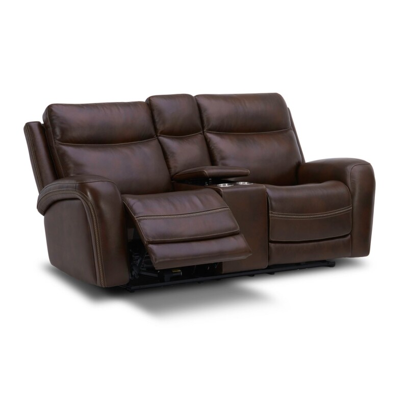 Blair Loveseat w/Console P2 & ZG - Cognac 7005CG22P